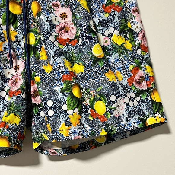 Siamo Verano Men’s Swim Shorts M Floral Tropical Print Summer Beachwear - Picture 14 of 14